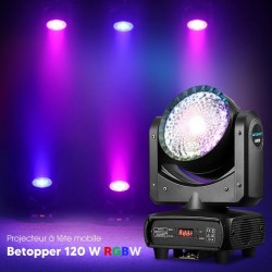 lyre wash rgbw 120w + AURA...